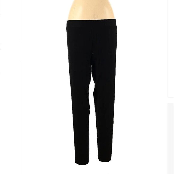 Two by Vince Camuto Black Casual Pants Size L - Picture 1 of 3